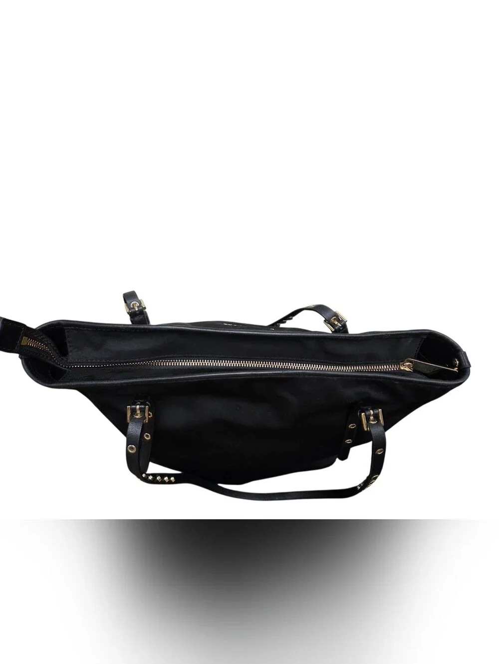 Michael Kors Leila Large Nylon Tote in Black